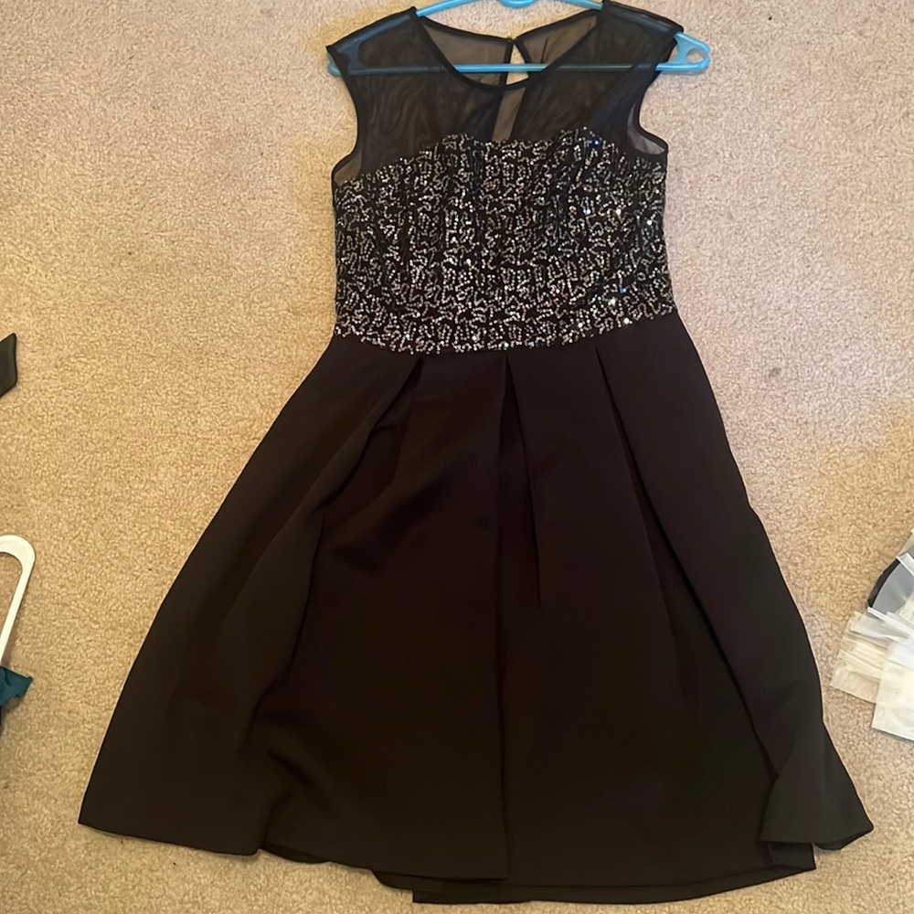 Black sparkly dress